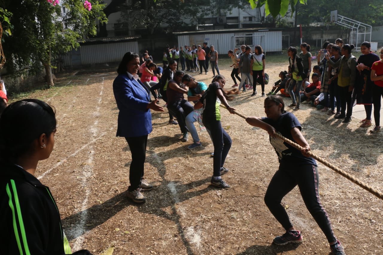 ANNUAL SPORTS DAY 2019-20 TUG OF WAR