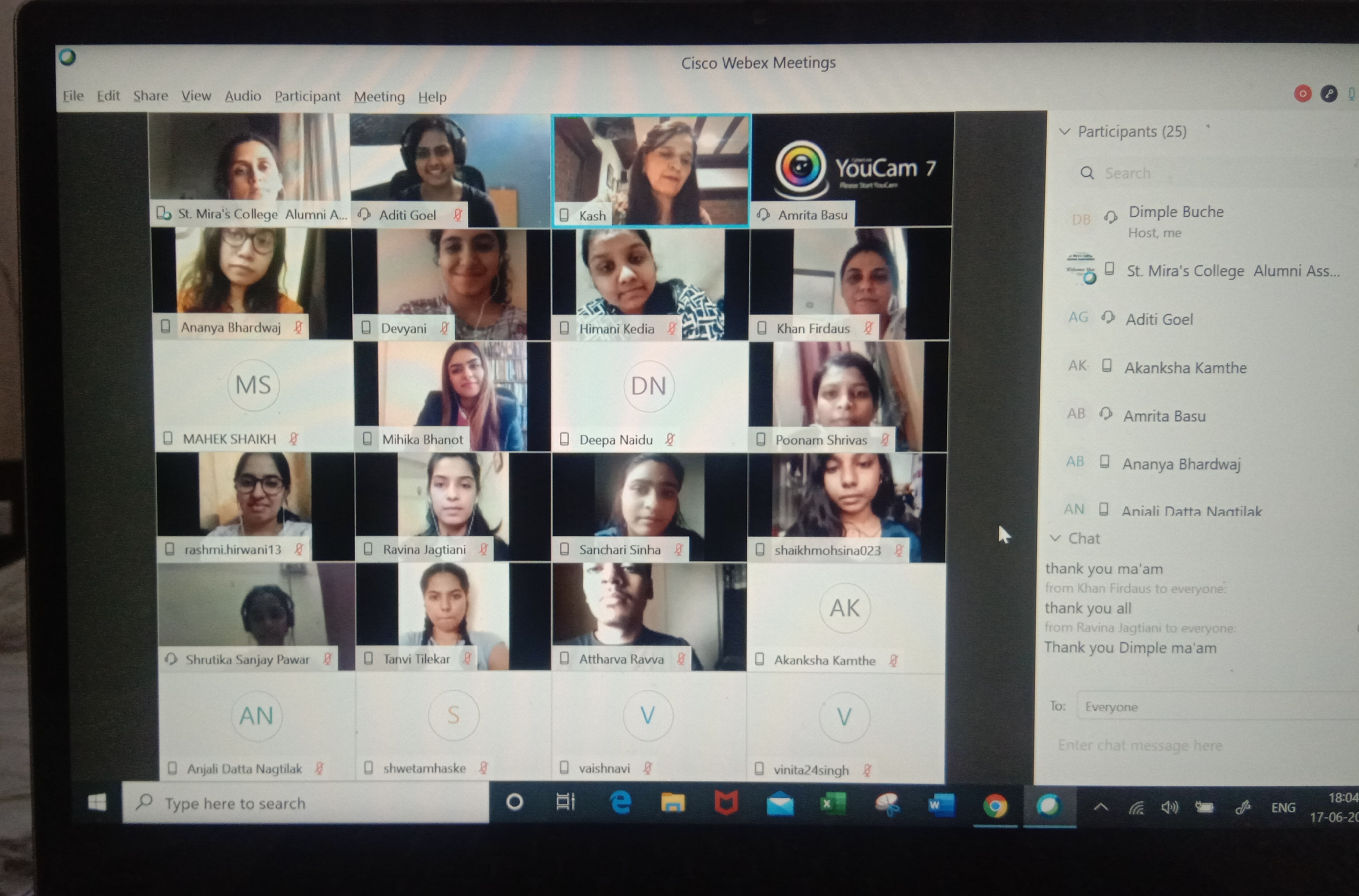 participants of webinar