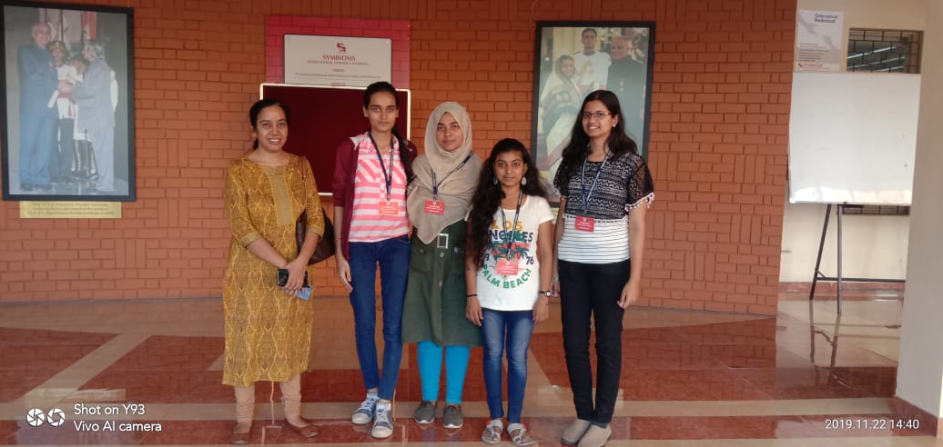 Volunteers with Dr. Geeta Bora, Founder, Spherule Foundation