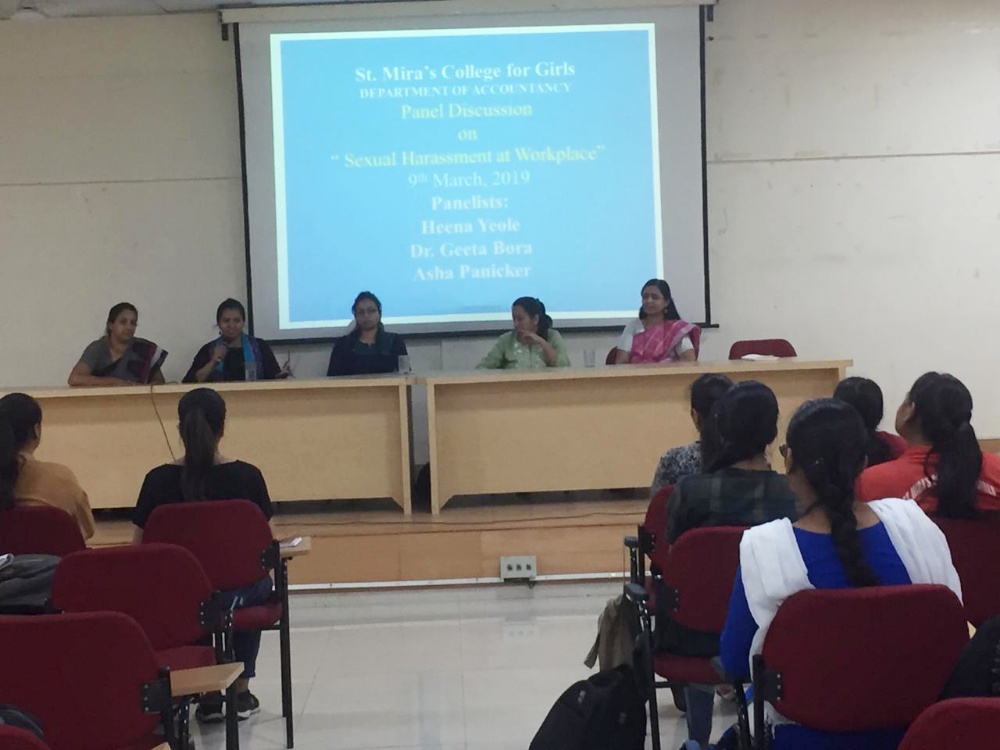 Asha Panicker first from left at the Panel Discussion