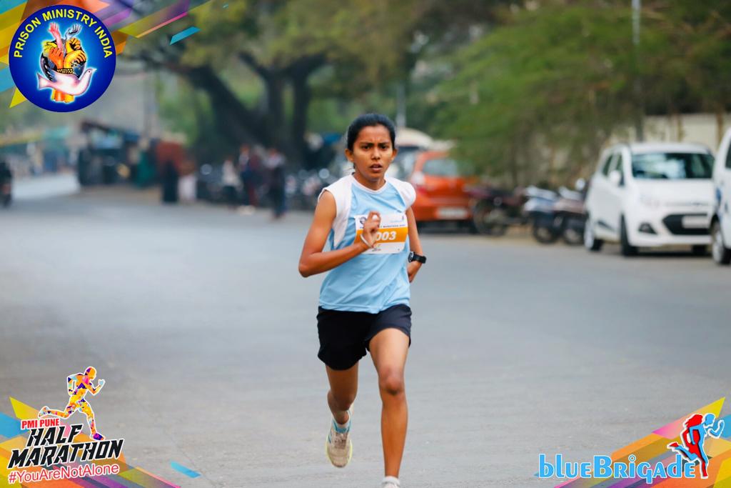 Senior College- Snehanjali Yadav- Gold Medalist 10 km Marathon running 